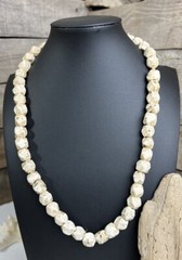 Fabulous Southwestern Stone Beaded Necklace Natural Jewelry 22” Long 11.4 mm💛