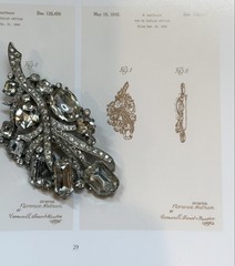 Vintage Eisenberg Original Clip W/ Clear Rhinestones