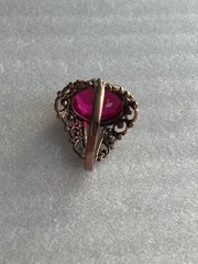 Rings silver 875 gold Plated Russian Soviet Silver vintage USSR old