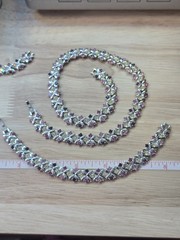 Camrose & Kross JBK J Kennedy Multi-Color Necklace Bracelet Extender Set Box COA