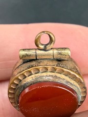 Vintage Gold Filled Double Sided Watch Fob