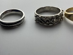 Vintage Lot of 5 Rings To add To Any Collection