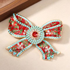 Fashionable Bowknot Brooch Ideal For Weddings Parties Or Evening Gatherings