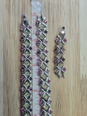 Camrose & Kross JBK J Kennedy Multi-Color Necklace Bracelet Extender Set Box COA