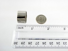 Vintage Sterling Silver Handmade H Initial Wide Band Ring 9.2g Size 6.25 Holly