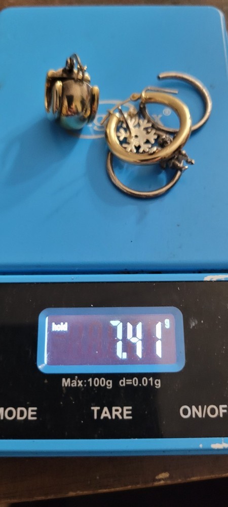 7.41 grams .925 scrap Sterling silver