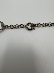 Heavy Vintage Sterling Silver Unique Chain Necklace 18” X 24mm JB23