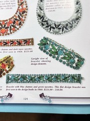 Vintage Verifed JULIANA D&E BOOK SET Grand Parure Blue & Green Sticks & Stones
