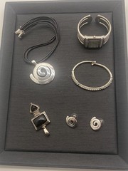 Vintage To Now Silver Toned Jewelry Bundle Wearable Mixed Lot