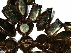 Signed Weiss Rhinestone Brooch