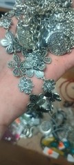 Vintage Costume Jewelry Lot Approx 100 Pieces Earring Necklaces