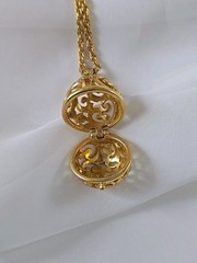 Joan Rivers Filigree Egg Cage Pendant Without Interchangeable Eggs
