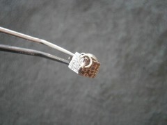 Wishing Well with Pail on Wall Vtg Sterling Silver Bracelet Charm Pendant 1.9g