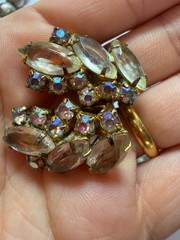 Vintage Jewelry Lot Costume Weiss W. Germany Coro Trifari Estate 80 Piece PJ