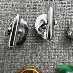 Vintage Men’s Cufflinks & Tie Tacks Lot – Damascene Swank Hickok Unmarked