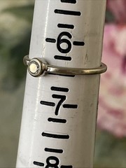 Simple Stackable Petite 14K Gold CID Clyde Duneier Ring Sz 6.5 and 1.38 g