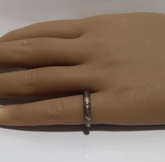 Vintage 14k Gold Heart Sterling Silver Ring 925 Size 6