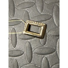 Park Lane Necklace Gold Tone Vintage Rhinestone Rectangle Pendant Signed 80s