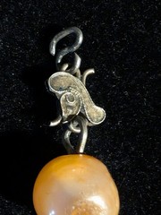Antique Silver 800-900 Immortal Chinese Pendant!