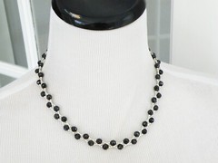 Chunky Sterling Silver 925 Liquid Link Chain Modern Statement Necklace
