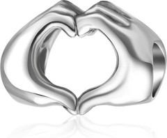 Beautiful 925 Silver Heart Charm – Ideal for Valentine’s Day & Graduation Gifts