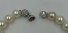 Magnificent Green Quartz Pearl Necklace from Estate of Writer Jackie Collins