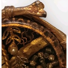Maximal Art Steampunk Gold Tone Brooch Jewelry John Wind