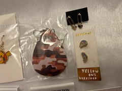 Lot #13: 14 PAIRS OF UNIQUE EARRINGS: LOTS OF VARIETY TO ADD TO YOUR COLLECTION