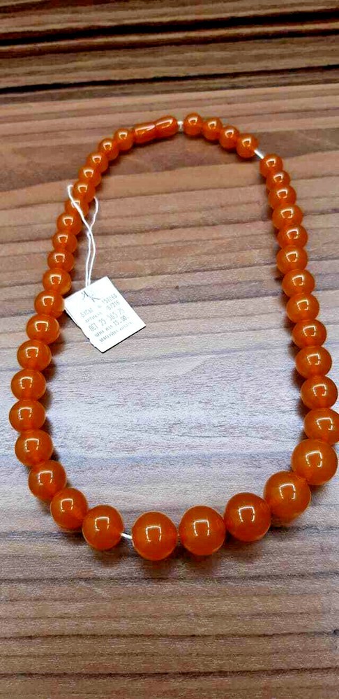 BALTIC HONEY NECKLACE FROM AMBER. VINTAGE BEAUTIFUL.1975 s. New !!!!