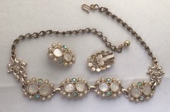 Vintage Set Necklace And Earrings