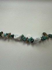 Natural Stone Bracelet. Multiple Stone Types Including Turquoise Size 6.5”