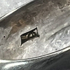 Greek Cross Sterling Silver 0.925 VINTAGE Men’s 1/2″ N to S BAND RING size 9.75
