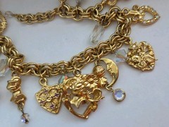 Kirk’s Folly Legend Of The Heart Charm Bracelet 8.5″