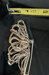Vtg 1968 SARAH COVENTRY Allusion Brooch Pin AB Rhinestones Floral Brooch Jewelry