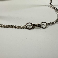 Vintage Tassel Necklace Silver-Tone Black Bead Elegant Art Deco Style Jewelry