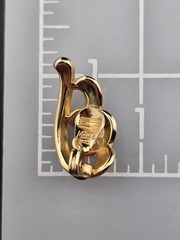 Vintage Monet Gold-Tone Jewelry Set – Necklace Earrings & Tulip Brooch
