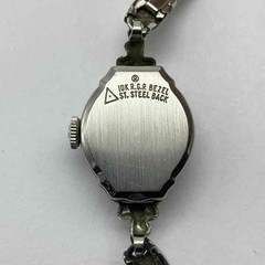 Vintage Benrus 17 Jewels Women’s Watch 10K RGP Bezel Silver Tone Art Deco Style