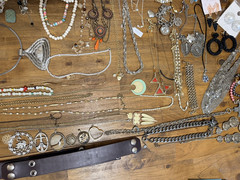 Vintage Modern Costume 69 Pieces Jewelry Lot Name Brand Necklace Earrings