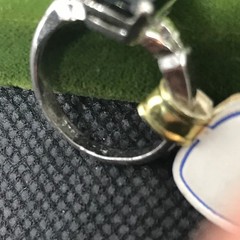 Vintage Vargas Sterling Silver Stamped and Black Onyx Ring Size 6 Hallmarked