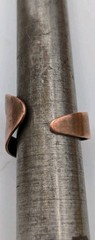 Vintage MCM Copper Handcrafted Ring