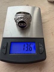 Vintage Military Airborne US Army Class Ring Sterling Silver