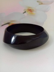 Vintage French Bakelite Bracelet, 41g