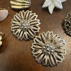 Lot of 16 Pair of a Variety of Clipon Earrings