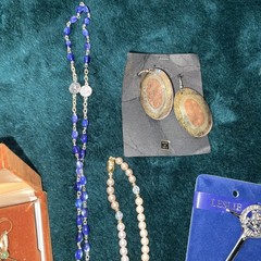 Vintage Fashion Jewelry Rings, Bracelets, Necklaces, Pins, Earrings, Rosaries