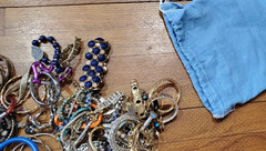 Costume Bracelets Jewelry Mixed Materials DIY Repurpose, Harvest 5 Lb