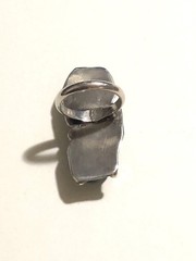 Native American Turquoise Sterling Silver Ring Old Pawn Antique Navajo 7.5