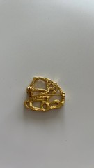 Vintage Lanvin Gold-Tone Brooch BR31
