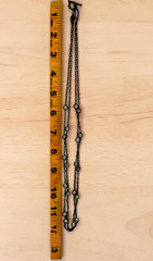 Signed MMA Metropolitan Museum of Art Black Tone Faceted Station Necklace Vtg