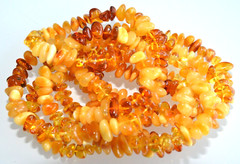 ✅135 cm=51gr RUSSIAN SOVIET BALTIC AMBER BEAD NECKLACE 琥珀 BRACELET STONE PENDANT