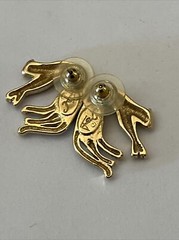 Vintage Jackie Collins earrings